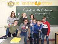 Schooljaar2019-2020 » december » Focus Sport & Stem: Swimmathon 2e plaats